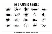 204 Ink Texture Vector Brushes, a Brush Add-On by ZinetroN (Thumbnail 6 of 13)