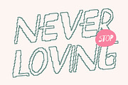 CS Gamalies Pixel, a Handwritten Font by Craft Supply Co. (Thumbnail 2 of 8)