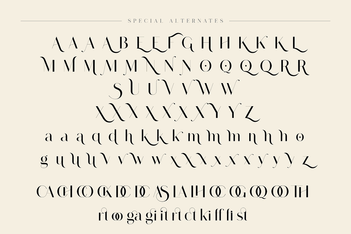 Lostgun Sans | Modern Typeface, a Sans Serif Font by Qaratype (Photo 17 of 17)