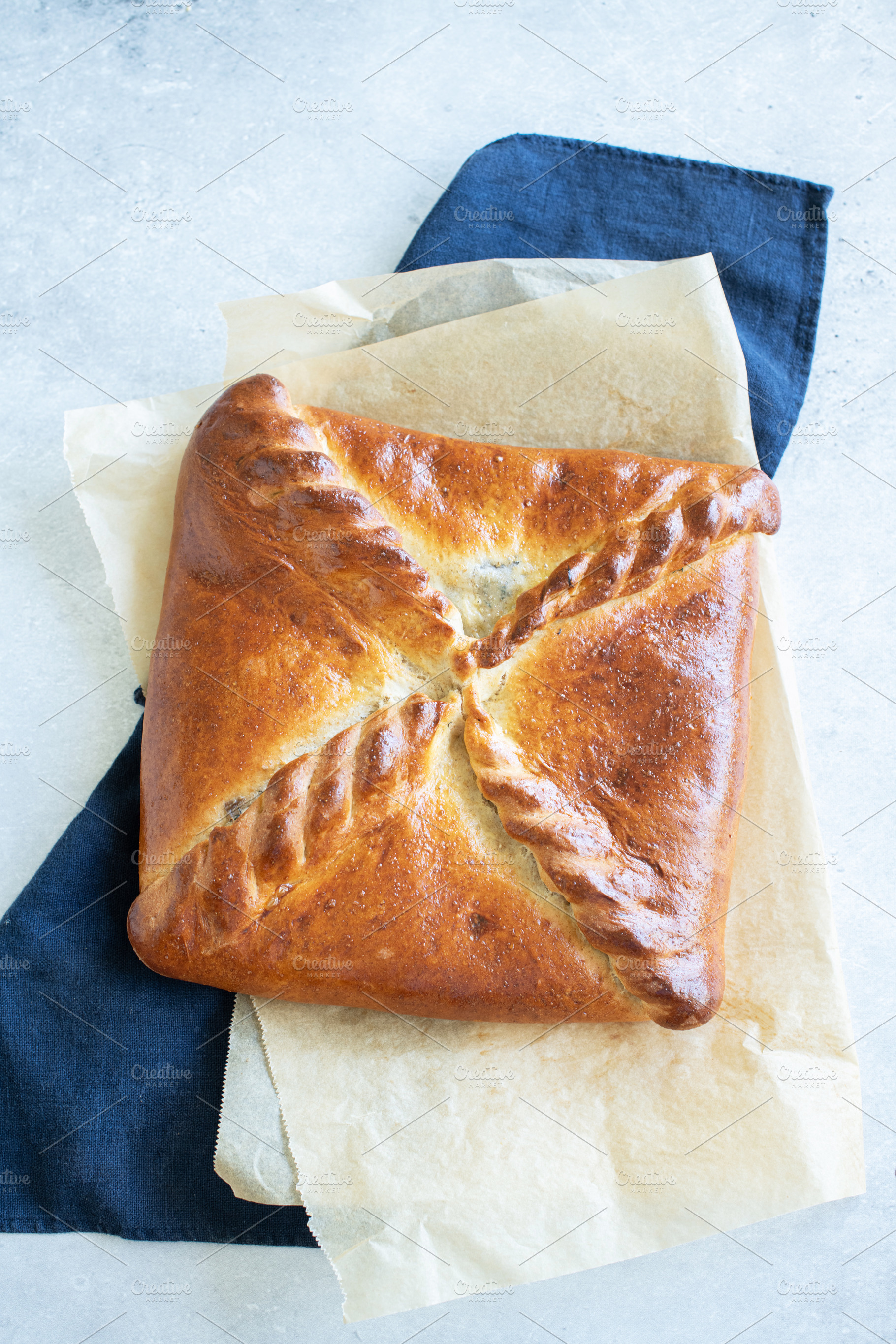 Freshly baked meat pie., a Food & Drink Photo by Galiyah Assan