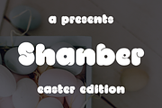Shanber - easter edition font, a Sans Serif Font by Monoletter Studio (Thumbnail 1 of 3)