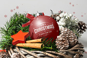 Christmas Ball Mock-up, a Product Mockup by zippypixelstudio (Thumbnail 4 of 7)