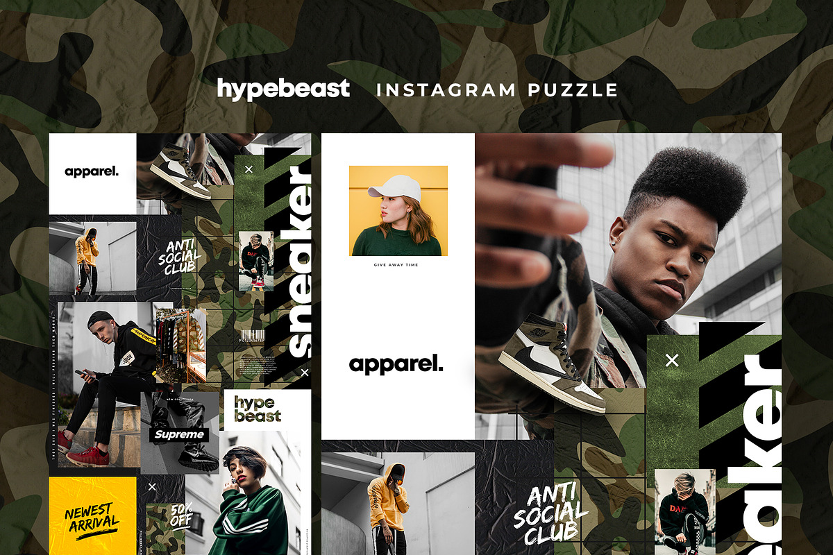 Royal Instagram Bundle Pack, a Social Media Template by Helloxandro (Photo 10 of 26)