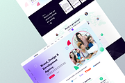 Design Agency Website Template, a Landing Page Template by DesignsLab (Thumbnail 3 of 4)