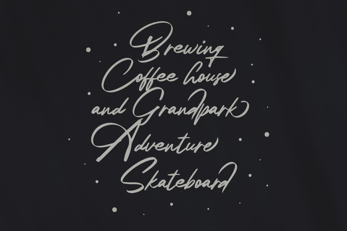 PEARCE - Handwritten Font, a Handwritten Font by Anxiety Studio (Photo 4 of 11)