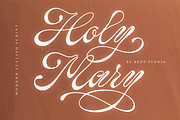 Holy Mary – Modern Calligraphy Font, a Script Font by RedyStudio (Thumbnail 1 of 13)
