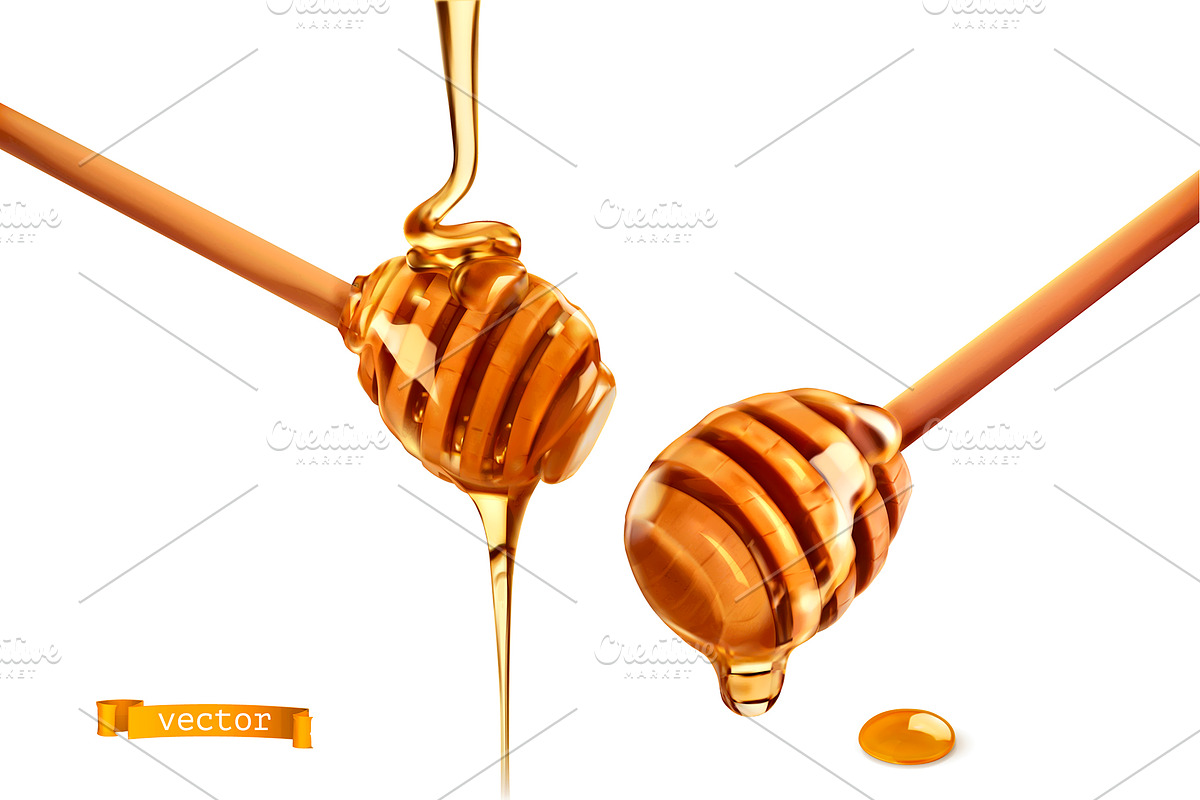 Bee, hornet and wasp. Honey drops, an Icon by Allevinatis Studio (Photo 2 of 6)
