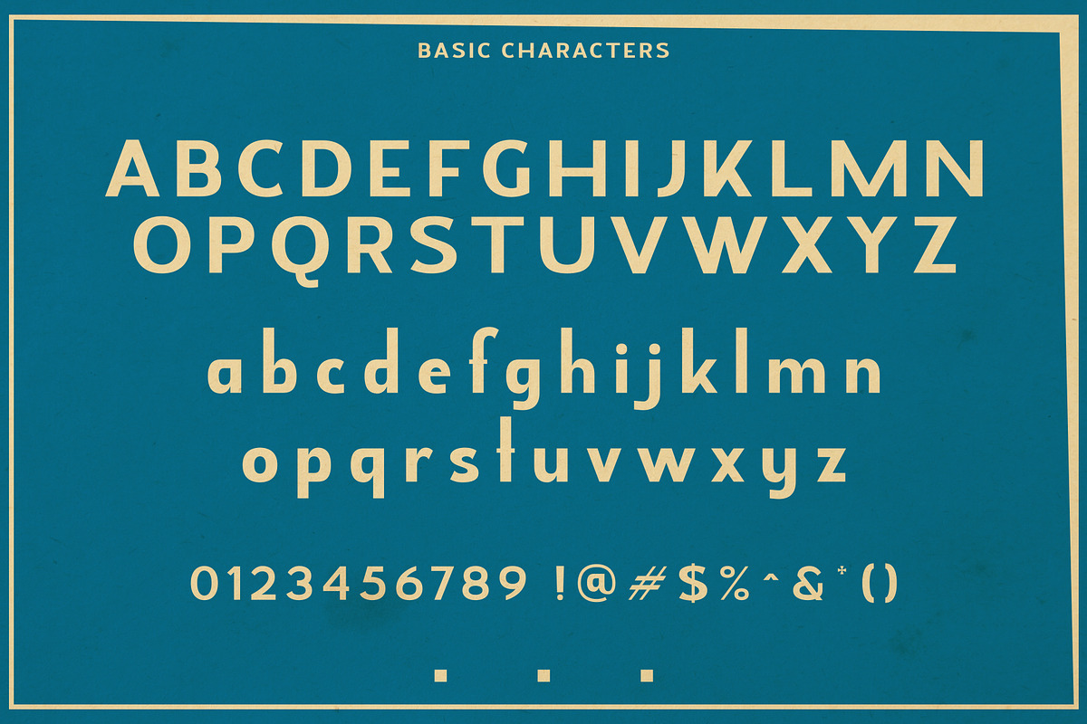 Nephays Typeface, a Sans Serif Font by Nowpe Studio (Photo 2 of 5)
