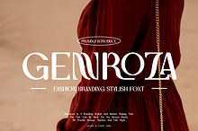 Gennroza - Branding Font