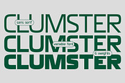 SK Clumster Sans — Modern Sans Serif, a Font by Shriftovik Type Foundry (Thumbnail 1 of 20)