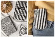 Linocut Patterns, a Pattern Graphic by GVGraphics (Thumbnail 12 of 15)