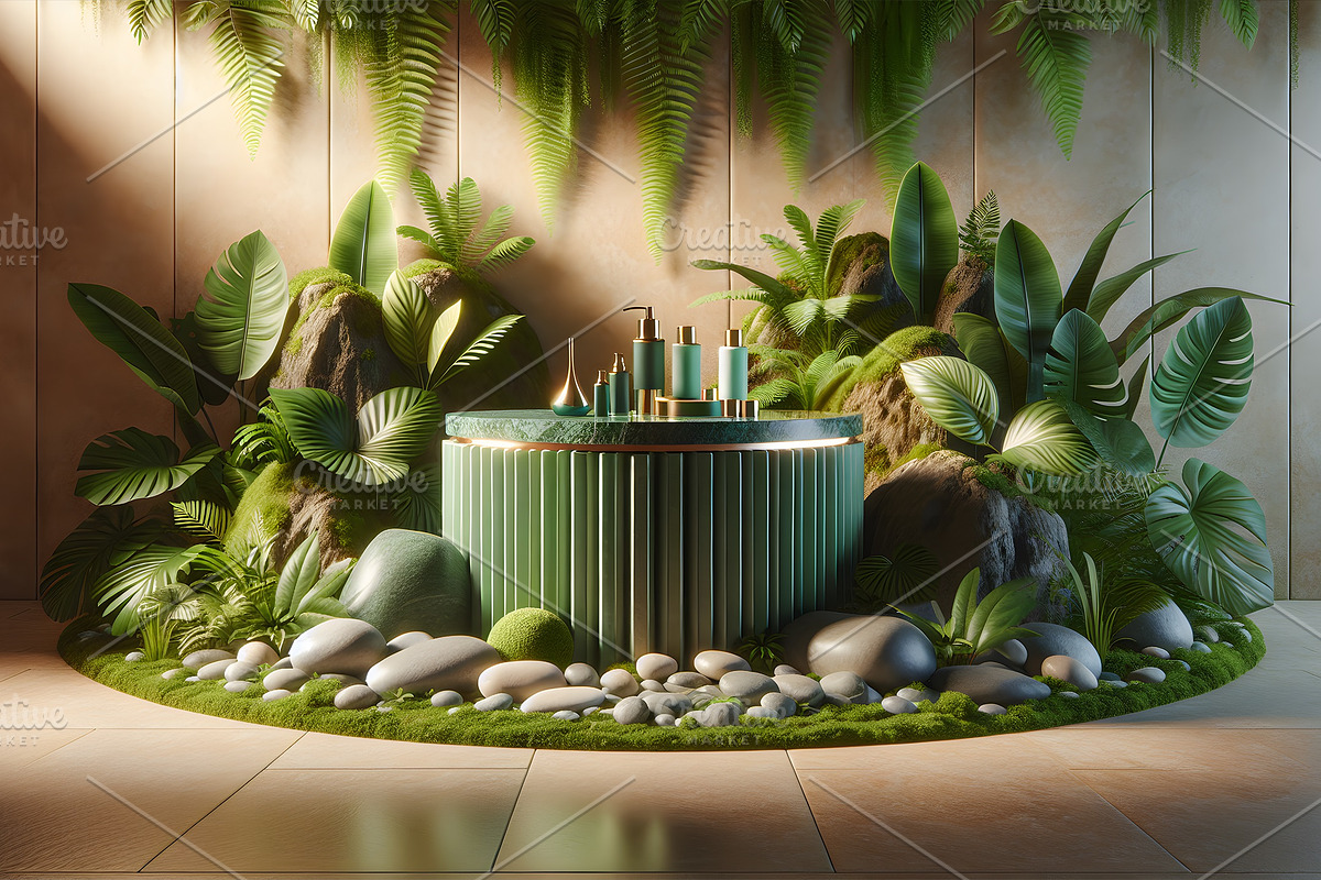 10 3D marble stone podium Bundle, a Background Photo by zahidhossainalif (Photo 3 of 11)