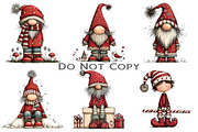 Whimsical Winter Gnome, an Illustration by Craft Nest (Thumbnail 5 of 8)