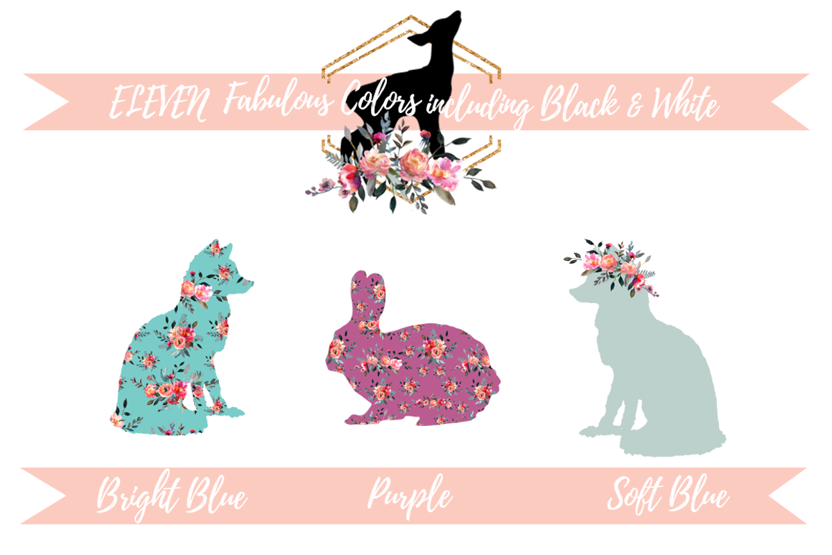 64% OFF! Floral Woodland Bundle, a Pattern Graphic by TheLegacyBrandingCo (Photo 8 of 14)