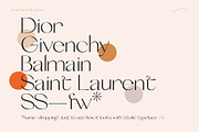 ETOILE* — MODERN REGULAR + ITALIC, a Sans Serif Font by Madebysté. (Thumbnail 6 of 9)