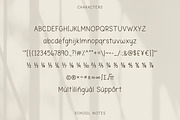 School Notes Handwritten Font, a Handwritten Font by The Creative Bix (Thumbnail 11 of 13)