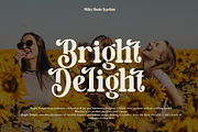 Milky Shake - Retro Serif Font, a Serif Font by Say Studio (Thumbnail 5 of 14)