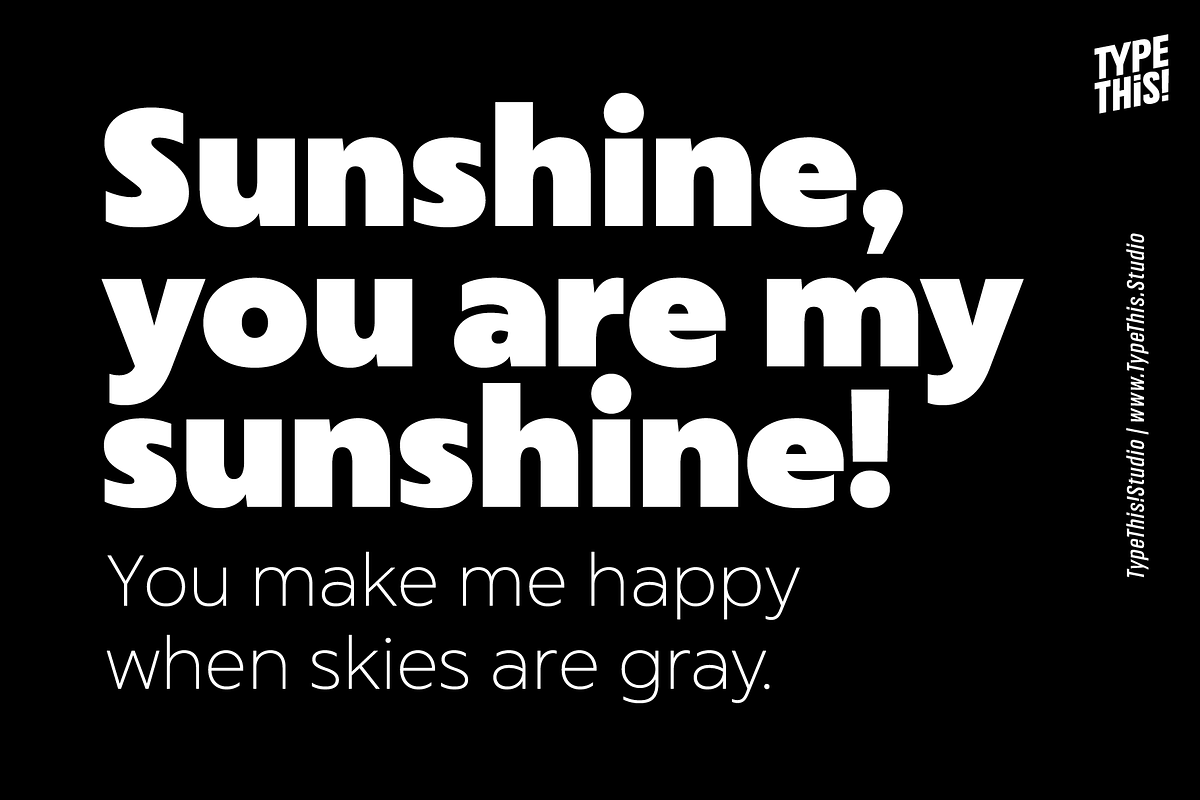 CapturaNowCore Sans Serif Font Black, a Sans Serif Font by TypeThis!Studio (Photo 2 of 7)