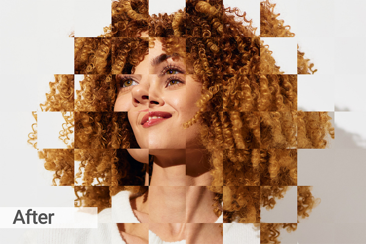 Fragmented Mosaic Photo Effect, a Layer Style Add-On by graphypix (Photo 4 of 9)
