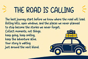 Bana Journey - Playful Handmade Font, a Handwritten Font by Gumrega Studio (Thumbnail 5 of 8)