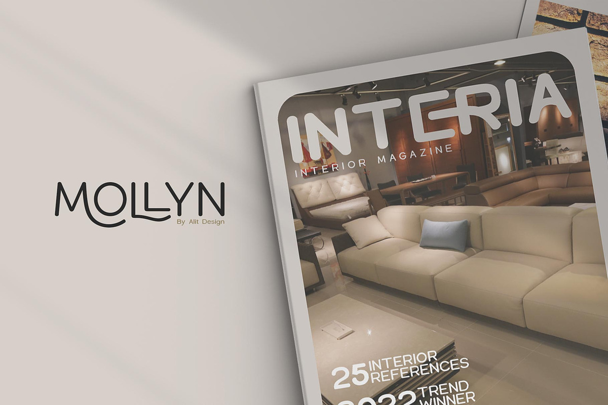 Mollyn Typeface, a Sans Serif Font by alit design (Photo 11 of 17)