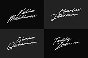 Xenasign Font, a Script Font by nIznaztype (Thumbnail 5 of 6)