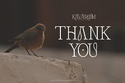 Kavaroom – Retro Slab Serif Font, a Serif Font by Flawless And Co (Thumbnail 10 of 10)