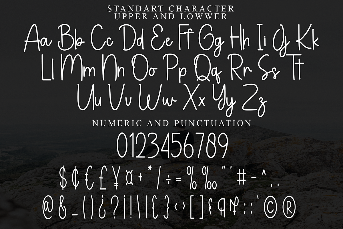 Ashley Southline, a Handwritten Font by FreshTypeINK (Photo 3 of 8)