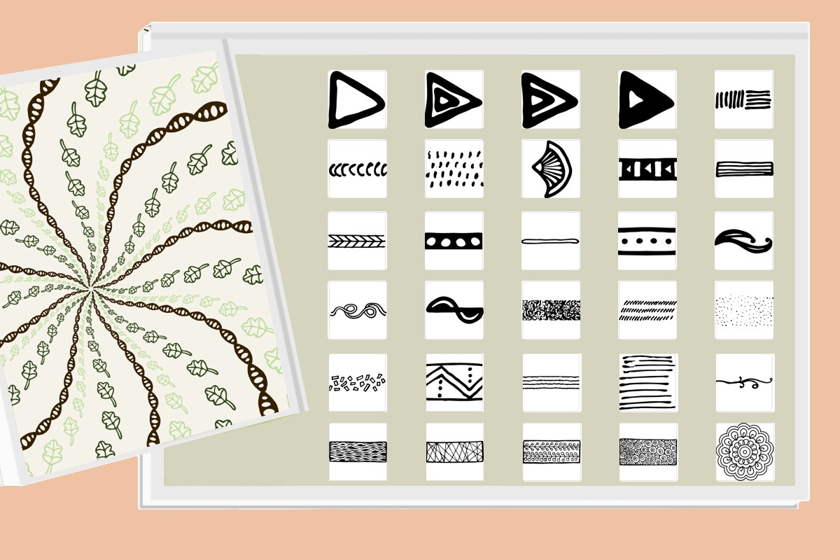 Boho chic design brushes Early bird, a Brush Add-On by Big Bundles Shop (Photo 11 of 36)