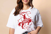 Cowboy Christmas SVG Bundle Design, a Graphic by TanchaArt (Thumbnail 4 of 11)