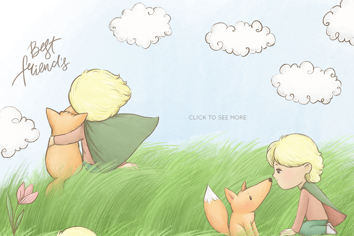 Little Prince illustration, an Animal Illustration by Magic & Dreams (Photo 4 of 7)