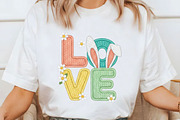 Yarn Crochet Easter Love PNG, an Illustration by Designking (Thumbnail 5 of 6)