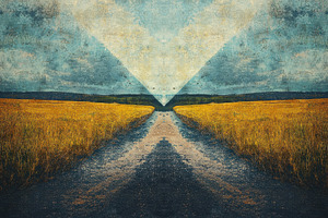 Discovering new paths in a vast, a Photo by Pavel_design