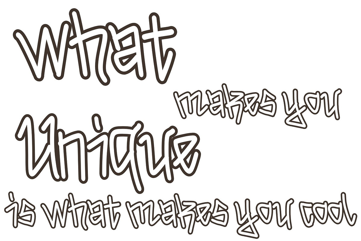 Thin Graphite Marker, a Handwritten Font by Eryn Rose Design (Photo 5 of 7)