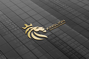 Royal King Lion Logo Design, a Branding & Logo Template by YUDesignStore (Thumbnail 2 of 10)