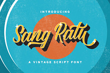 Sang Ratu - Vintage Script Font