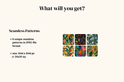 Tropical Seamless Patterns, a Pattern Graphic by Ninterints (Thumbnail 2 of 16)