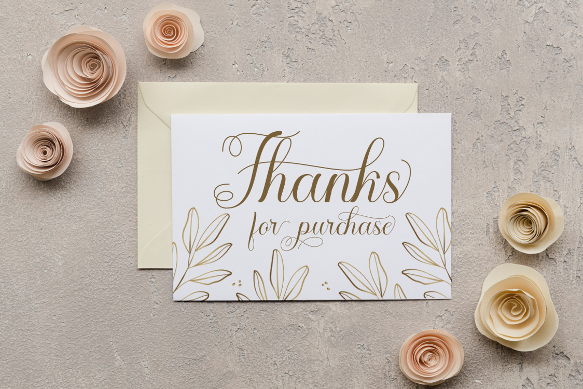 Gaynelle Script, a Script Font by Strong.co (Photo 10 of 10)