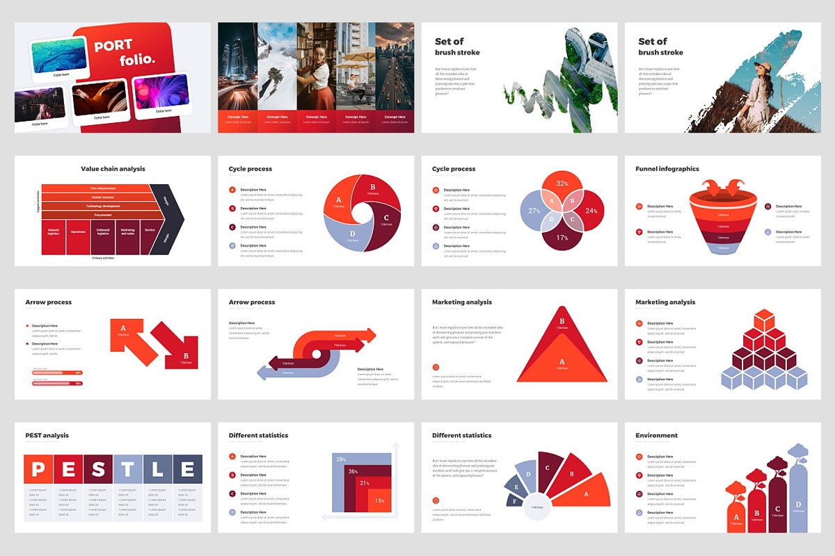Modern Proposal Google Slides, a Presentation Template by Presentation Templates (Photo 4 of 7)