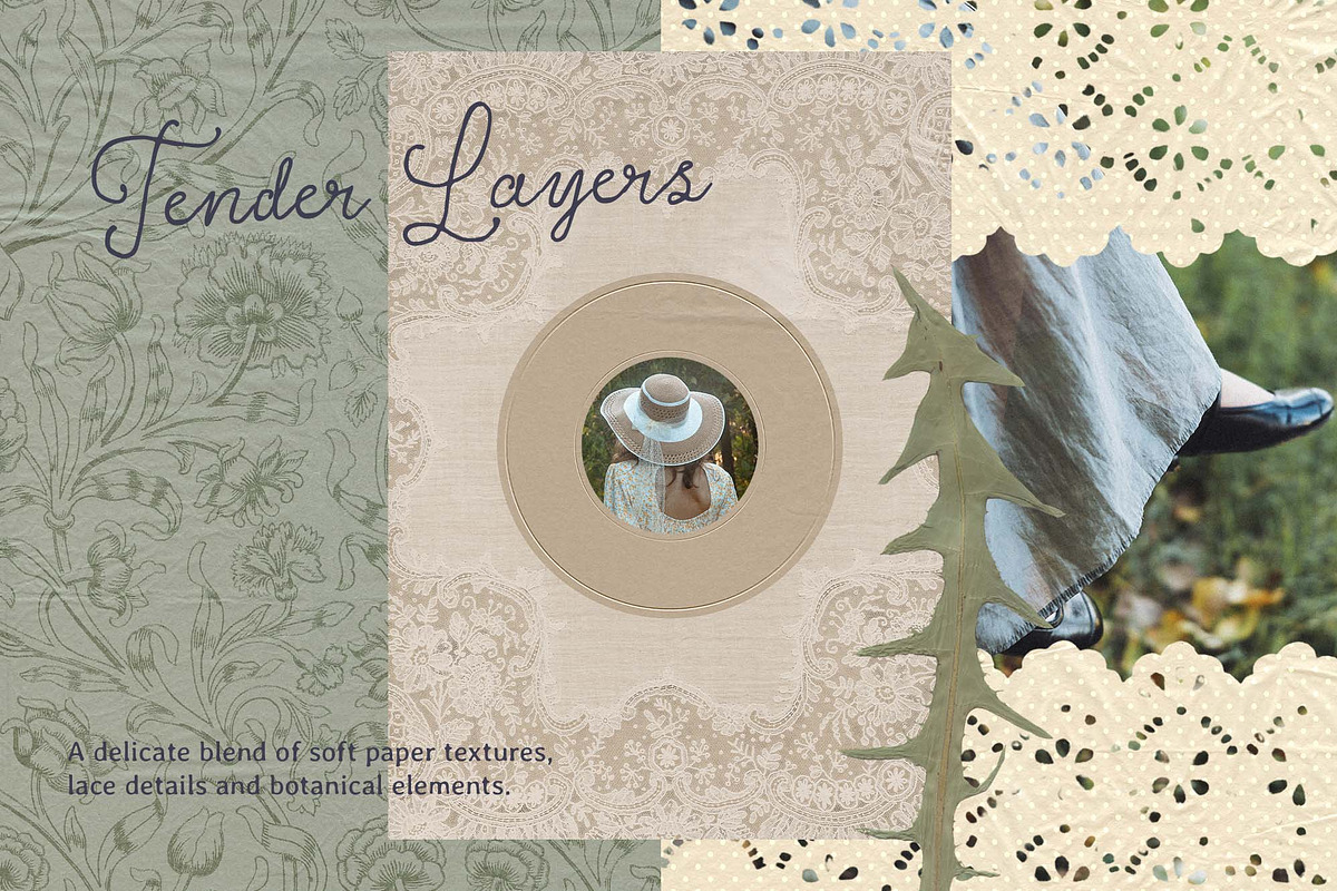 Tender Layers - Paper Ephemera, an Object Graphic by DigARTbyHavroshka (Photo 2 of 16)