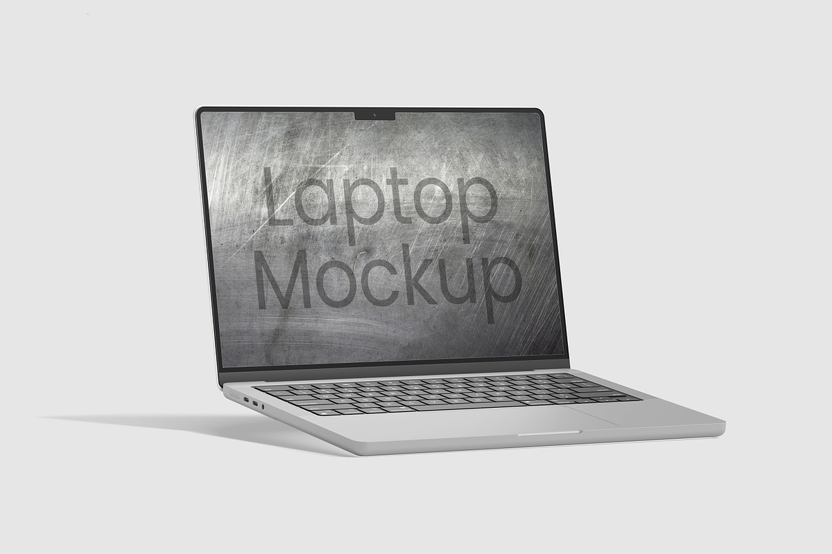 Laptop Mockup, a Device Mockup by safrizalstudio (Photo 1 of 4)
