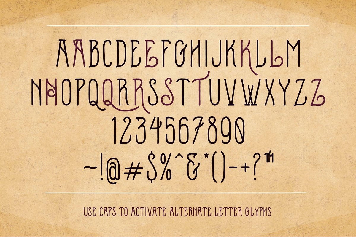 Luzerne Typeface preview 2