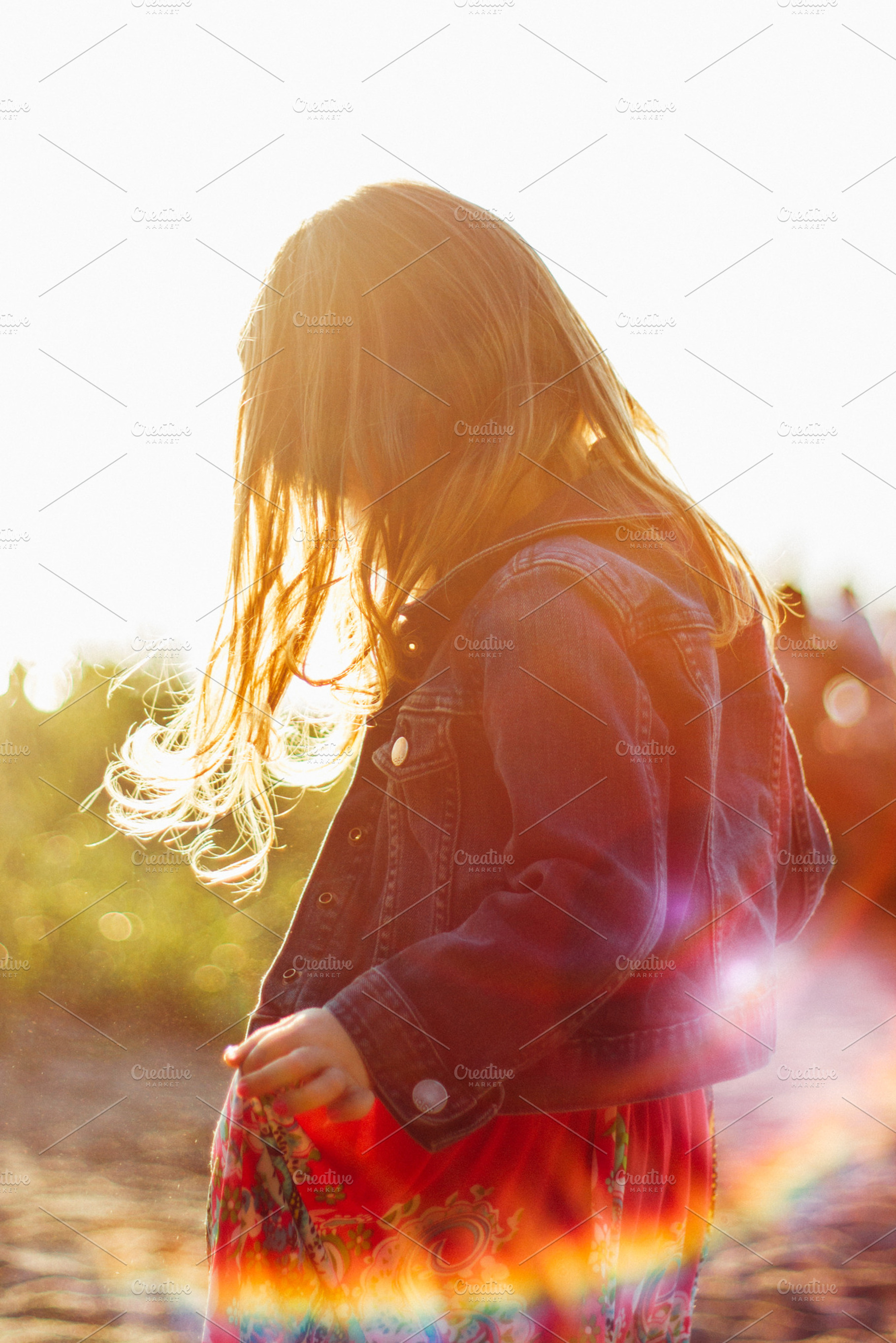 Young Girl in the Sun, a Person Photo by Hello Goodbye Studio