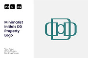 Minimalist Initials DD Property Logo, a Branding & Logo Template by Luxury Logos (Thumbnail 1 of 4)