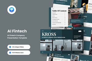 AI Fintech - Keynote Presentation, a Presentation Template by twinstd