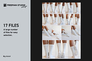 Socks Mockup Set, a Bottom Mockup by Freeman Studio (Thumbnail 4 of 13)