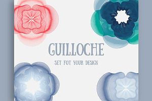 Guilloche set