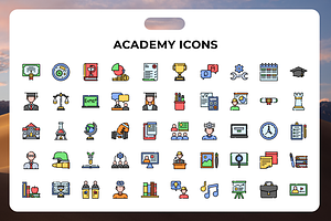 Academy Icons, an Icon by Wencory
