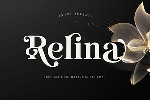 Relina - Elegant Decorative Serif