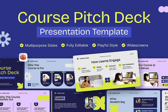 Course Pitch Deck Presentation preview 4
